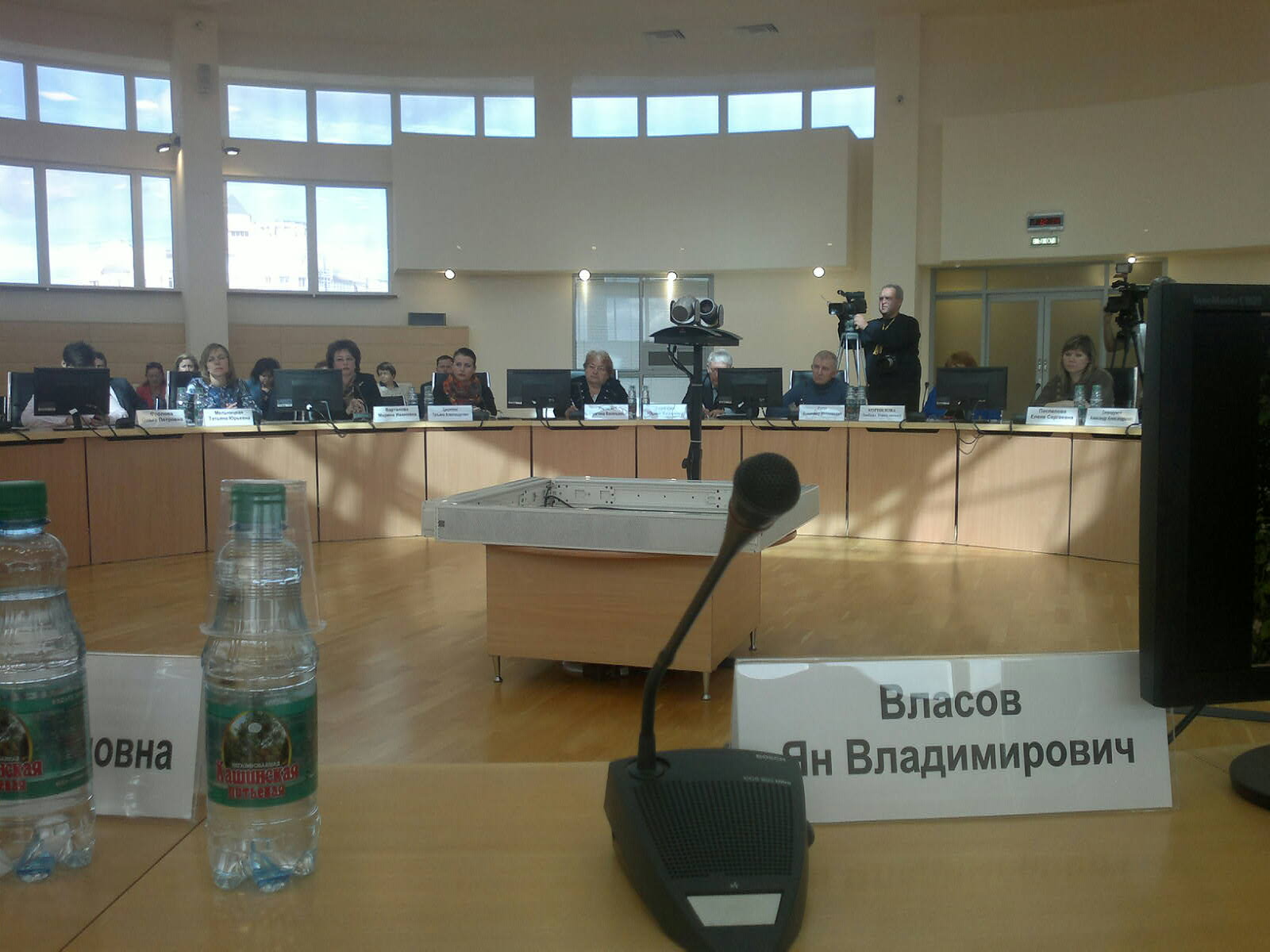 Выездное заседание Общественного совета Государственной корпорации Росатом в Удомле