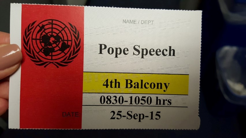 На юбилее ООН