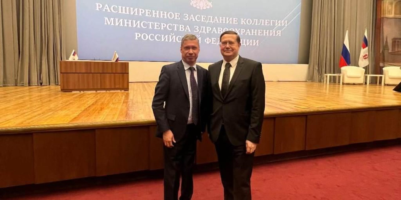 24.04.2023 Юрий Жулёв выступил на расширенном заседании коллегии Минздрава России