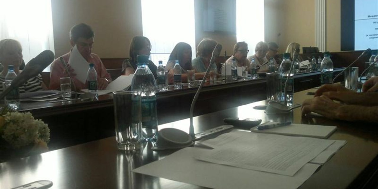 26.06.2013 Участие в заседании общественного совета при Минздраве РФ