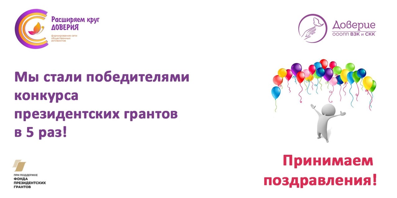 23.06.2025 Мы призеры фонда президентских грантов!