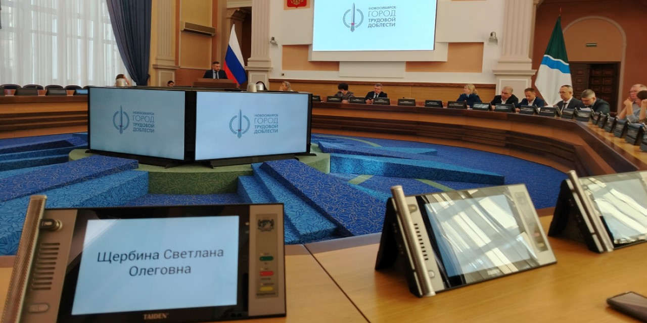 Новосибирск. Заседание рабочей группы при мэрии города Новосибирска 