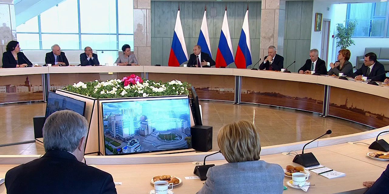 16.03.2018 В.В. Путин. Встреча с работниками сферы здравоохранения